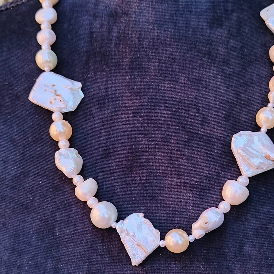 collana cm 61 in perle