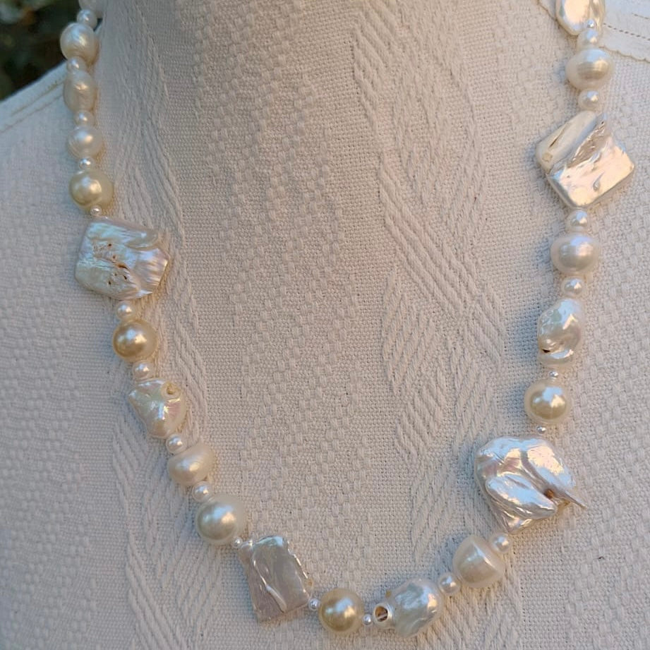 collana cm 61 in perle