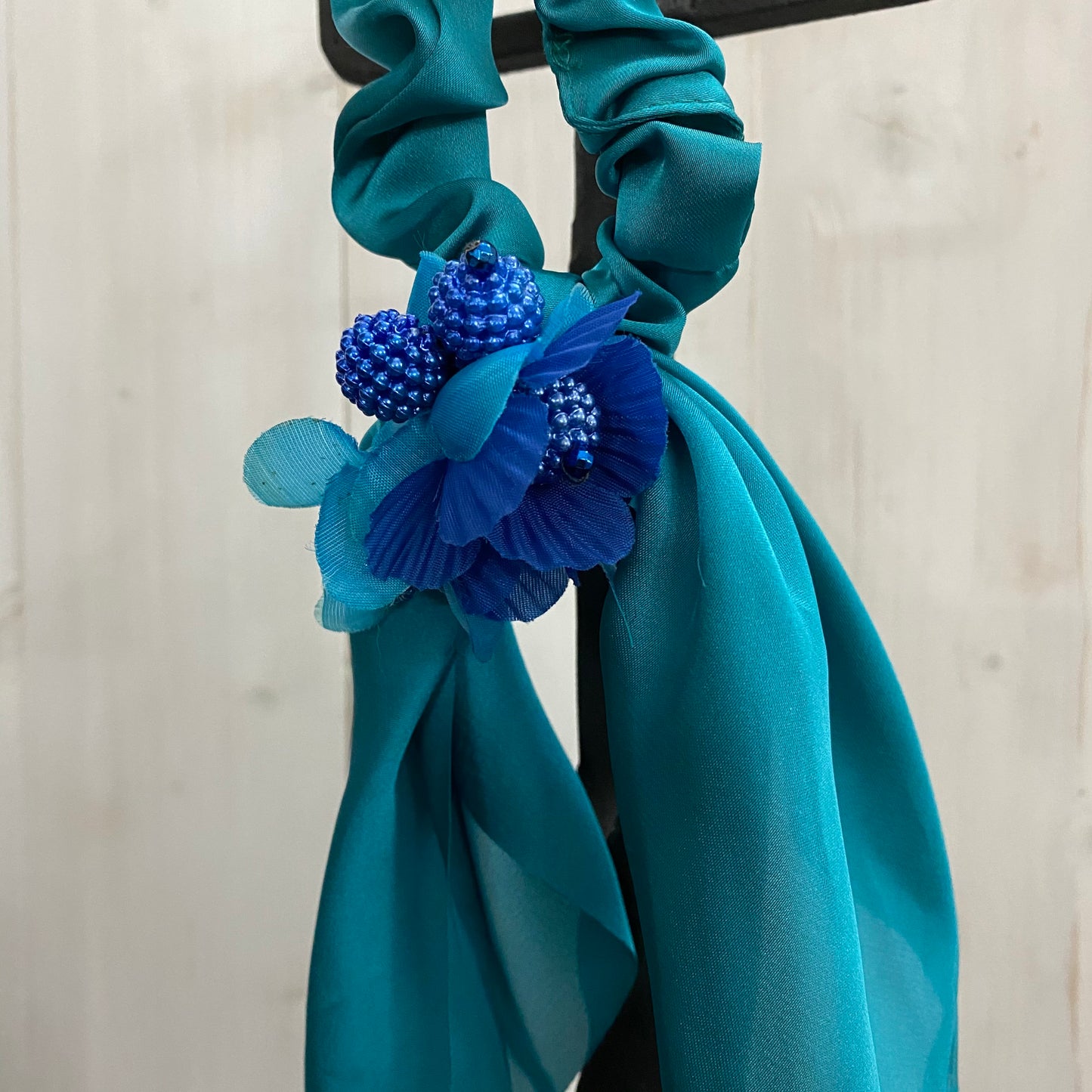 🆕 elastico per capelli con fiori