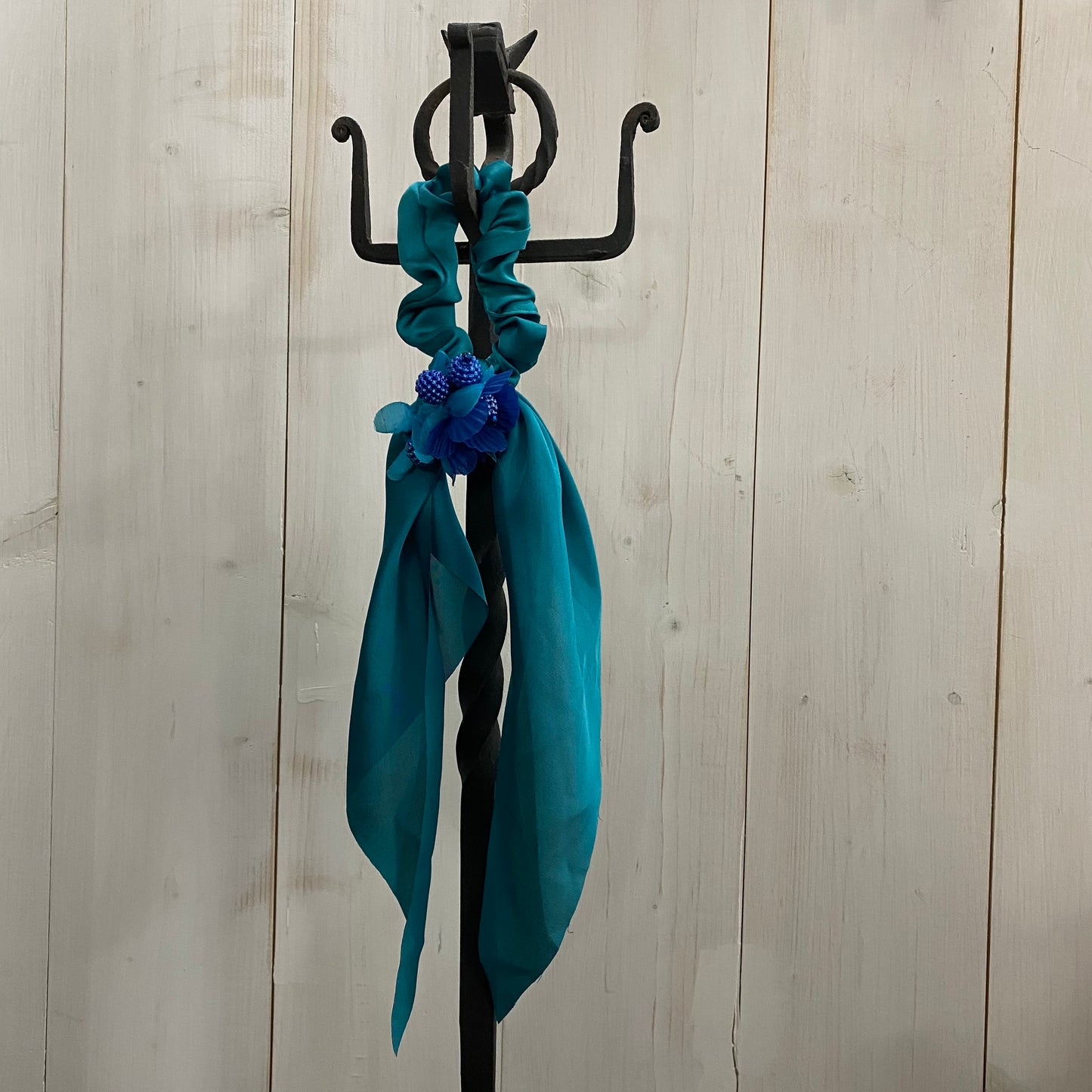🆕 elastico per capelli con fiori
